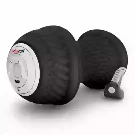 Pulseroll 4 Speed Vibrating Peanut Ball - Black